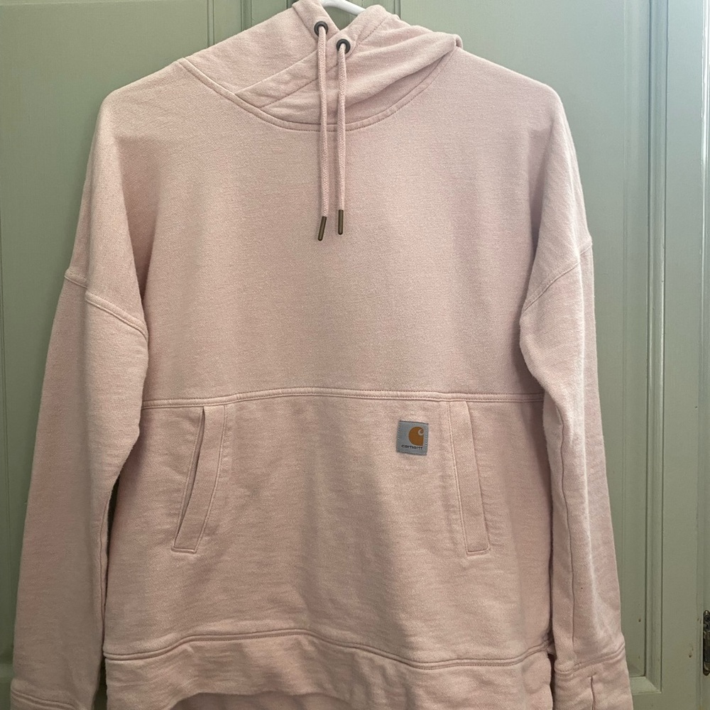 Light pink carhartt hoodie!